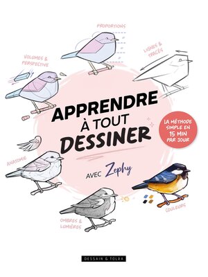 cover image of Apprendre à tout dessiner avec Zephy